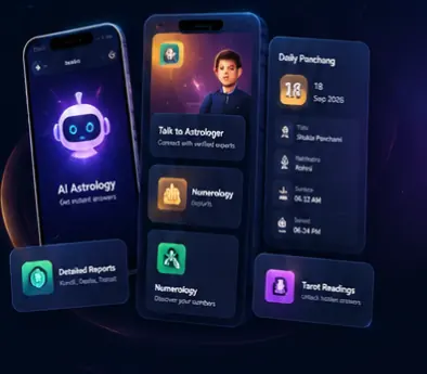 AI astrology, astrologer consultation, reports and Panchang platform