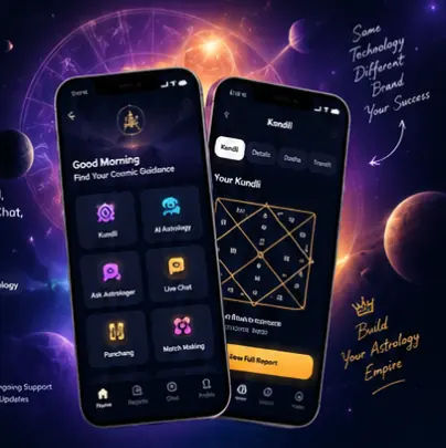 Astrology app with Kundli and consultation features